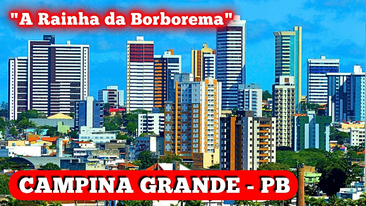 CAMPINA GRANDE A MAIOR CIDADE DO INTERIOR DA PARAÍBA!