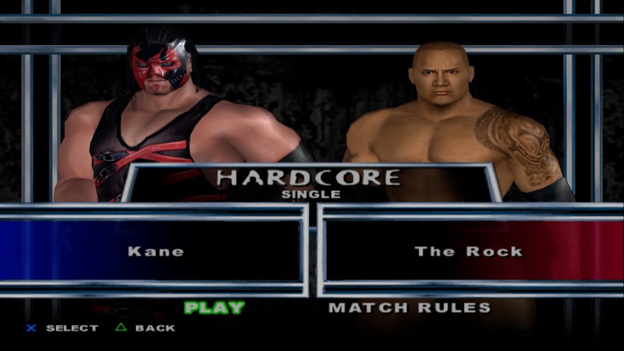 WWE SmackDown! Here Comes the Pain - Kane VS The Rock