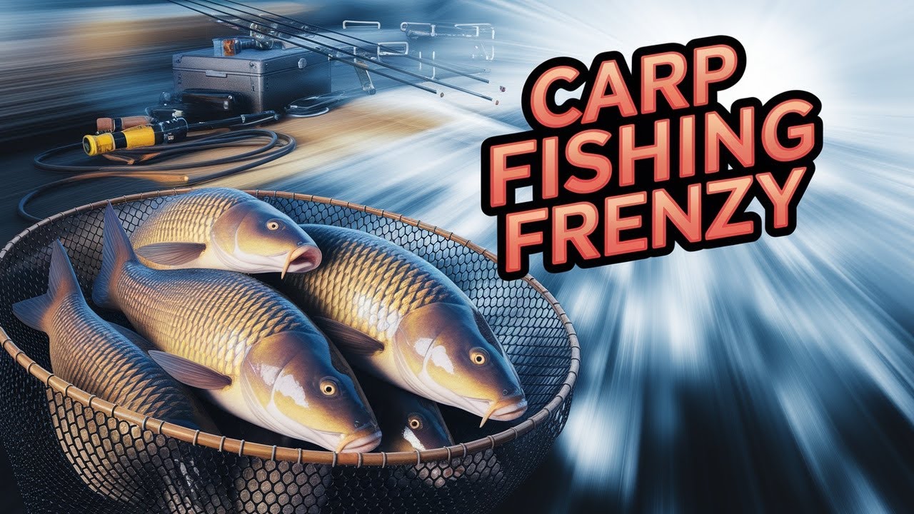 I Couldn't Even Re-bait My Poles! Carp Fishing Frenzy | Oklahoma Carp Fishing
