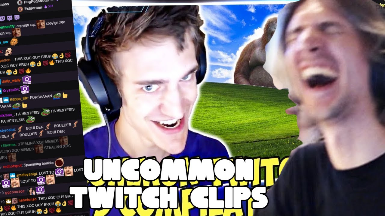 xQc Reacts To Uncommon Twitch Clips Compilation 10 w/Chat