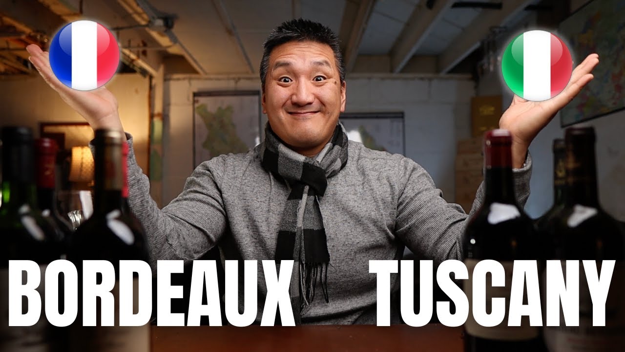 BORDEAUX vs TUSCANY | Second WINE Showdown!!!