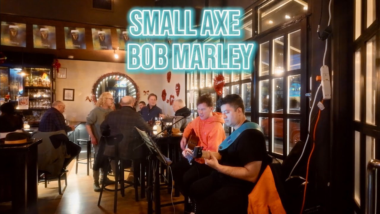 Small Axe by Bob Marley, cover by David Gagne & Hari Nandu at The Skillman, Fodera Mini MG bass