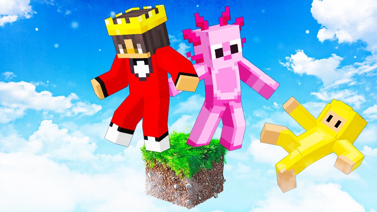 Minecraft but it&rsquo;s ONE REALISTIC Block!
