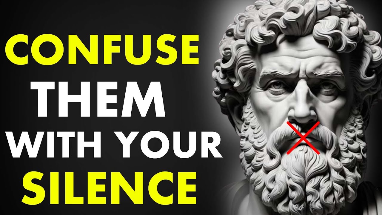 Confuse Them With Your Silence| Marcus Aurelius Stoicism