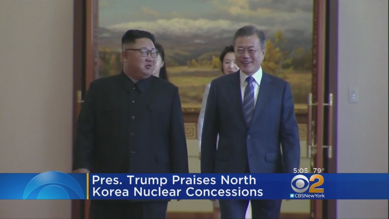 President Trump Praises North Korea Nuke Concessions