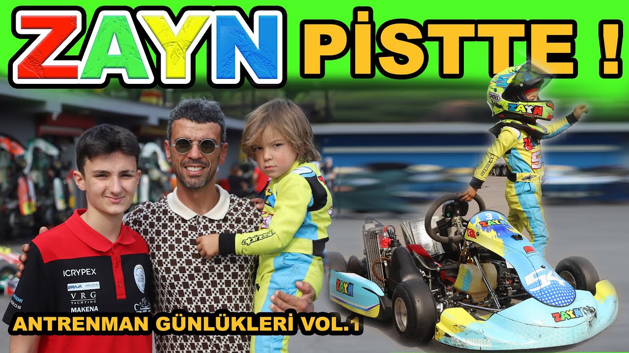 Emir TANJU | Kenan SOFUOĞLU'nun 4 Yaşındaki Oğlu ''Zayn'' Pistte !