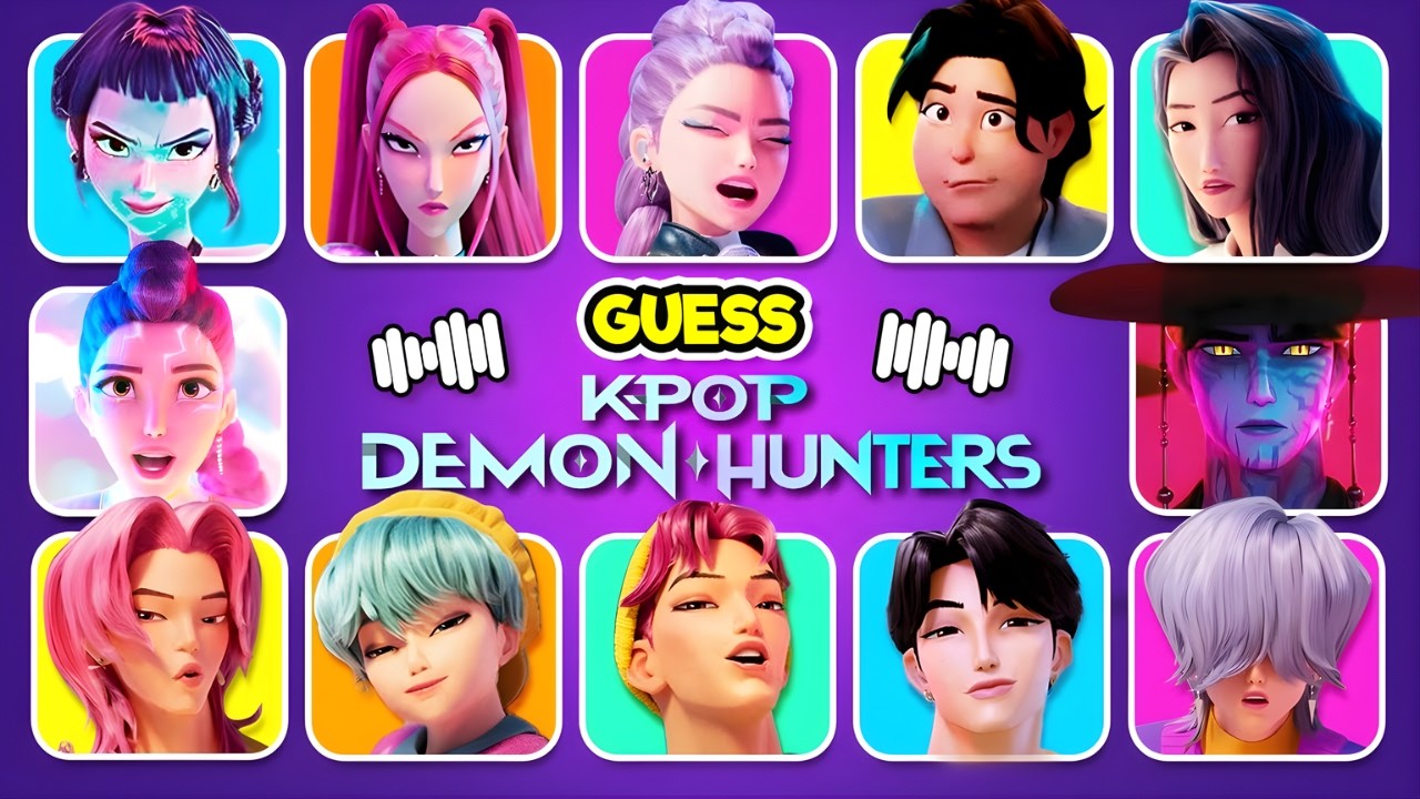 Guess KPop Demon Hunters Songs & Characters by Their Voice ~ Ultimate KPop Quiz ~ Huntrix, Saja Boys