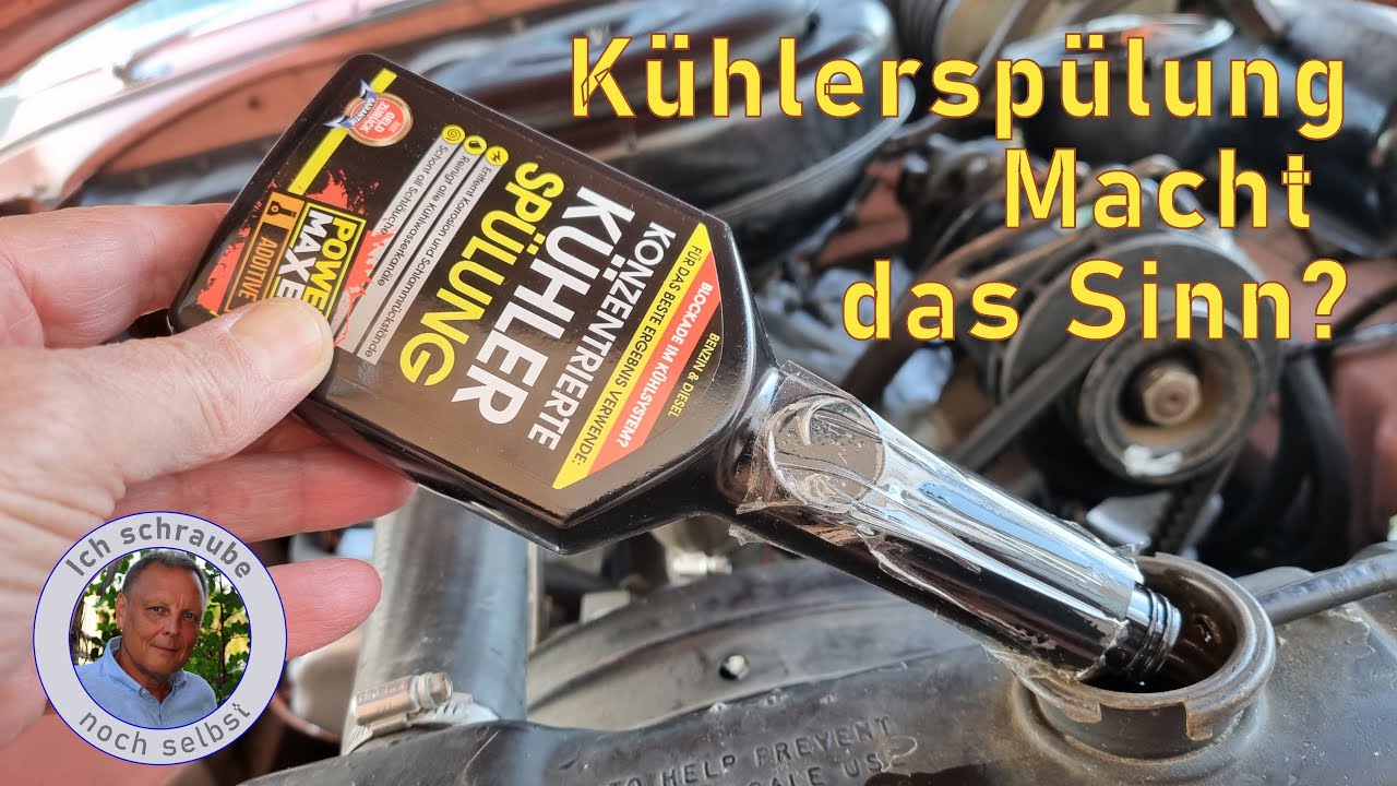 Kuehlsystem reinigen, bringt das was? Selbstversuch am Oldtimer.