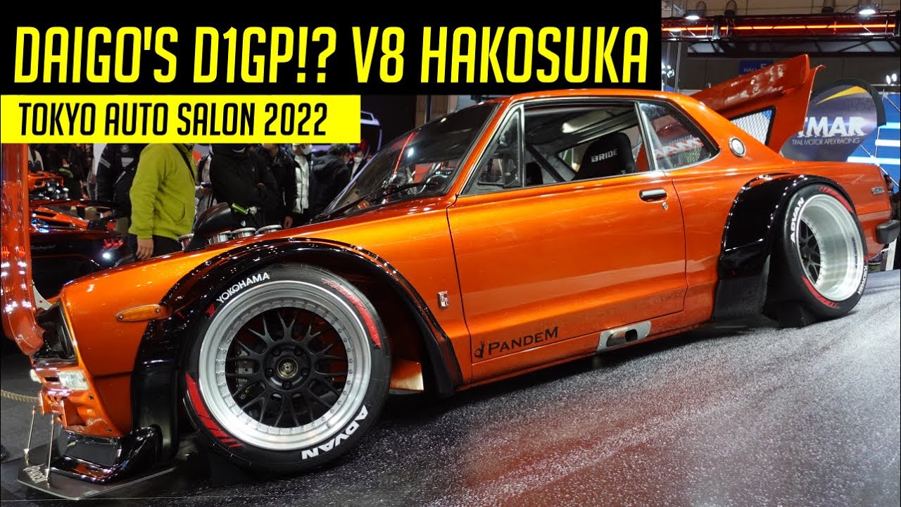 Daigo Saito's Pandem V8 DRIFT Hakosuka! | Tokyo Auto Salon 2022!