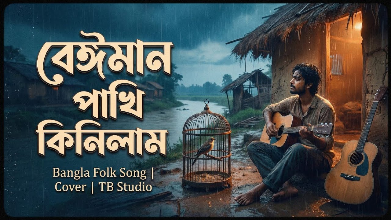 Beiman Pakhi Kinilam | বেঈমান পাখি কিনিলাম | Bangla Folk Song | Cover | TB Studio. 