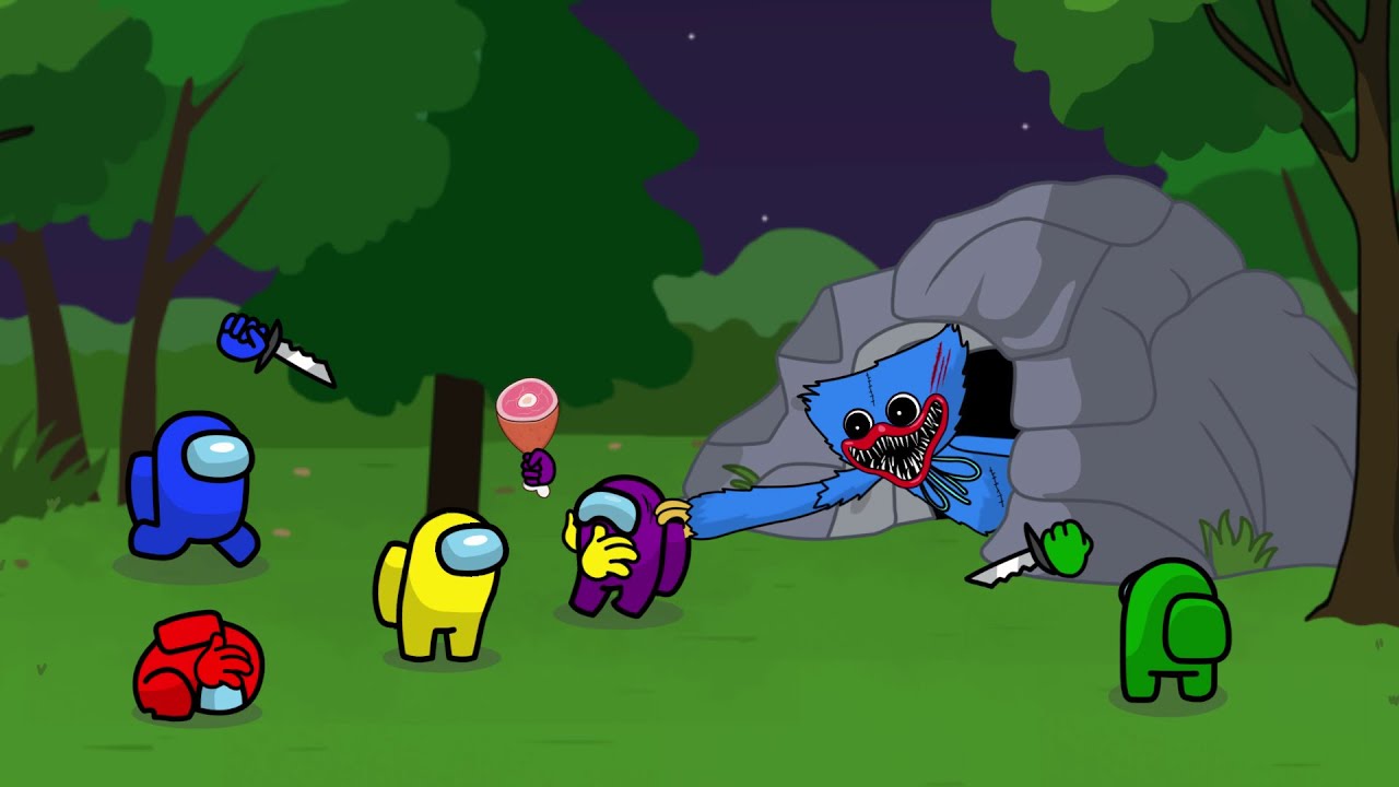 Among Us vs Huggy Wuggy - AMONG US ANIMATION