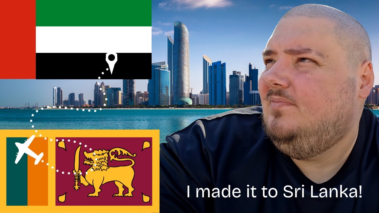 My 18-Hour Layover in Abu Dhabi | The Journey to Sri Lanka Begins