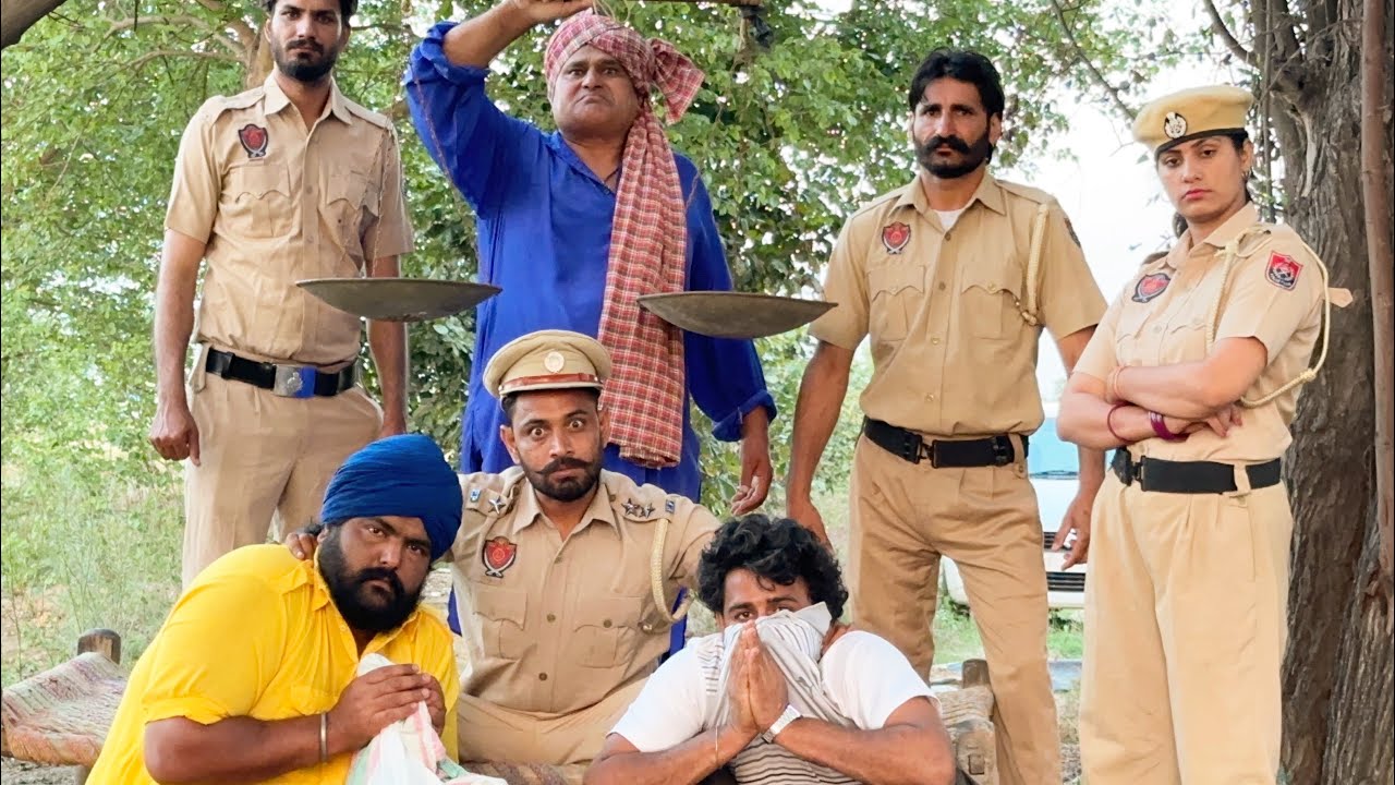 Police Da Mukhabr (ਜਨਾਬ ਚਿੱਟਾ ਮਾੜਾ ਕੇ ਡੋਡੇ) Bhaanasidhu Bhanabhagauda New Punjabi Comedy Video 2023