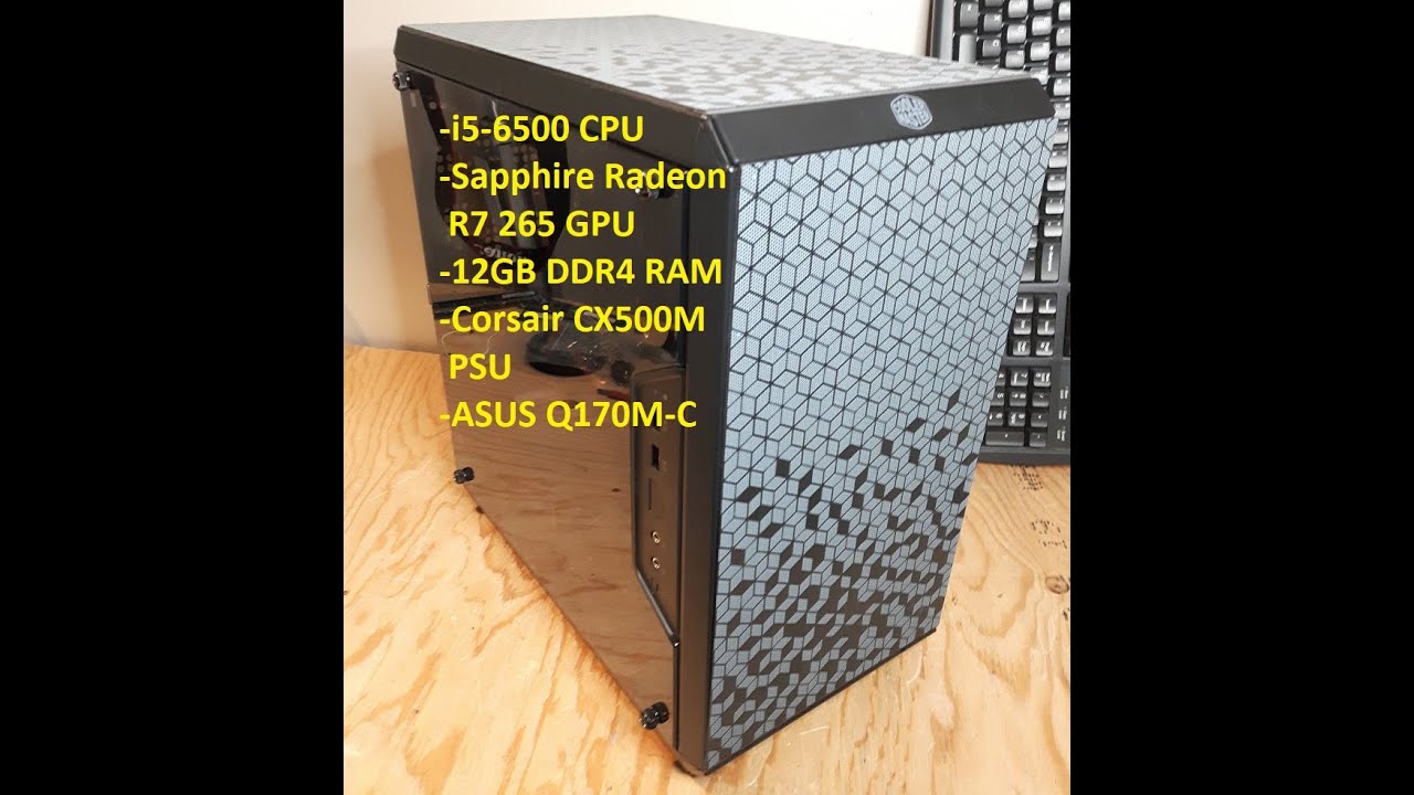Intel(R) i5-6500 & Sapphire Radeon R7 265 Gaming Test in 2021