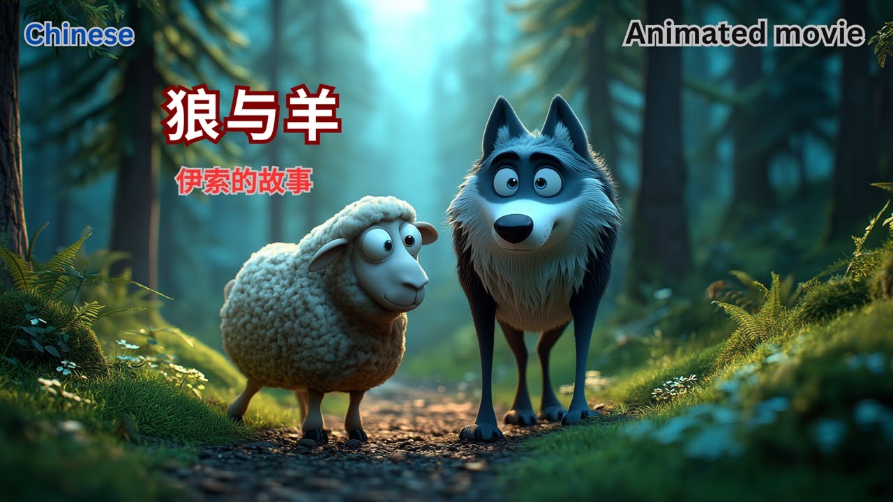 童话故事 :  狼与羊  (童话书) (儿童读物 )
