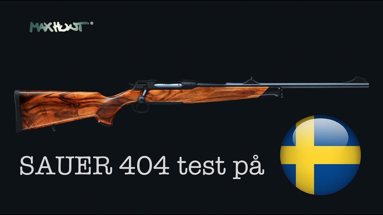 Test av SAUER 404 på svensk tal.