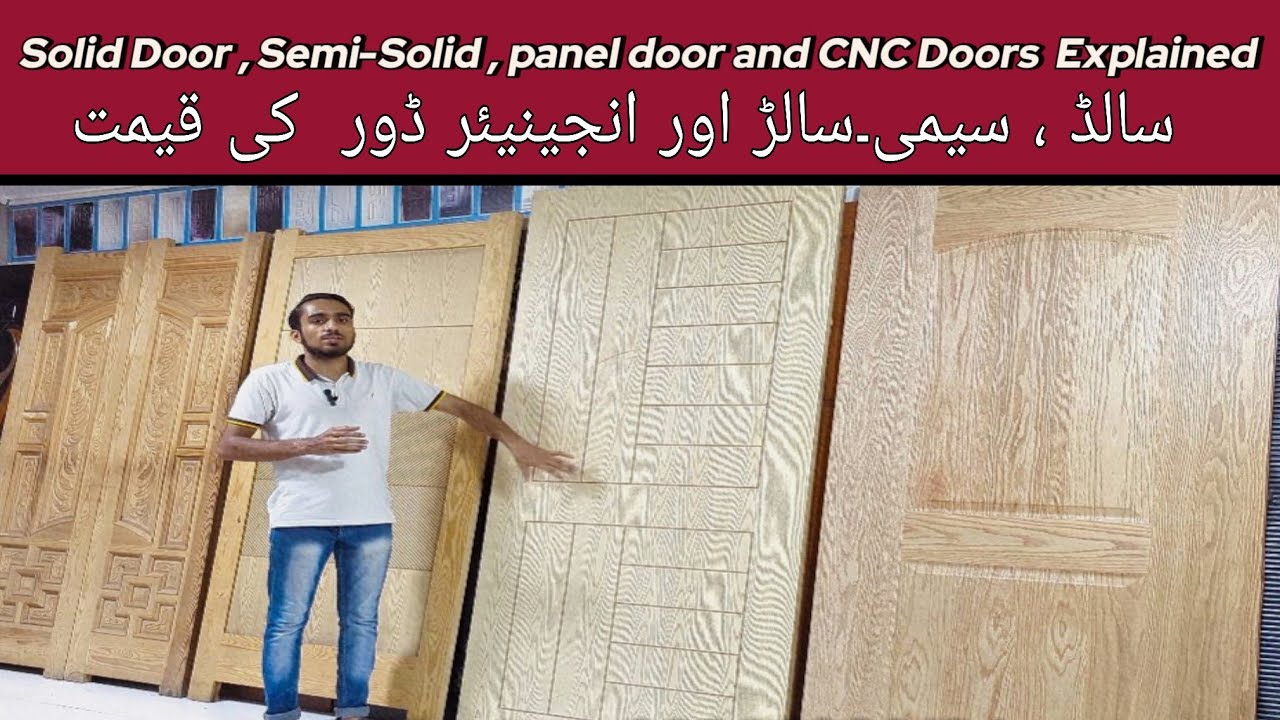 Wooden, Solid, Semi-Solid, Panel & Engineer Doors Explained | Complete Door Guide 2025