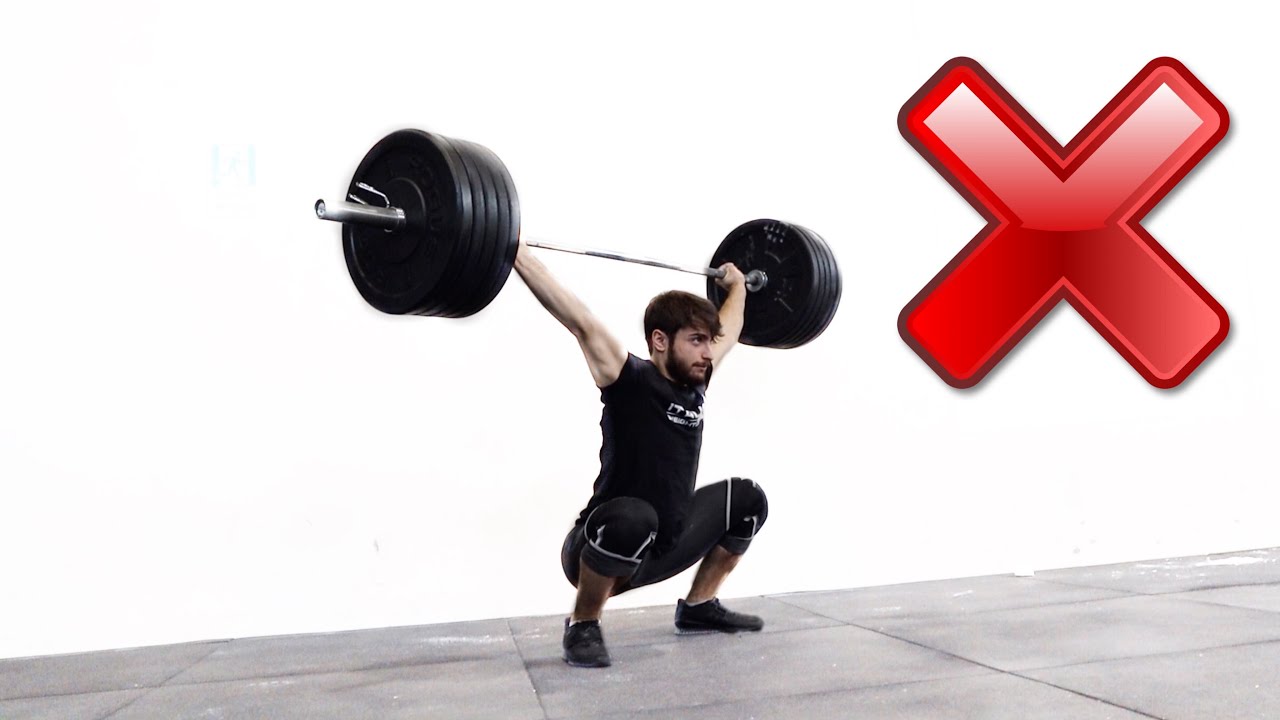 CrossFit®️ SNATCH (Strappo)  I 5 ERRORI e correzioni