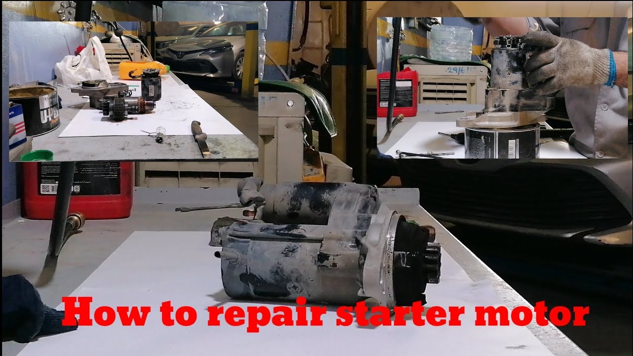# HOW TO REPAIR STARTER MOTOR /ISUZU TRUCK NPR