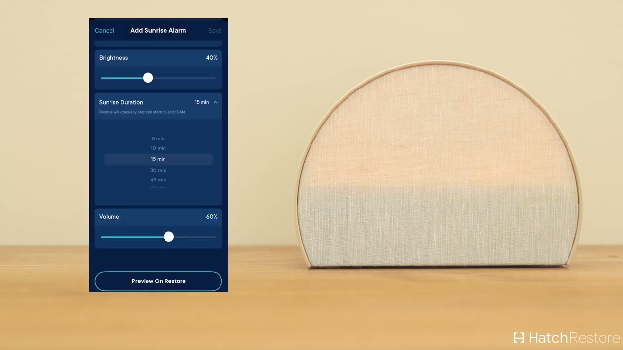 Hatch Restore 2: How to Create a Sunrise Alarm | How to Use Hatch Restore 2