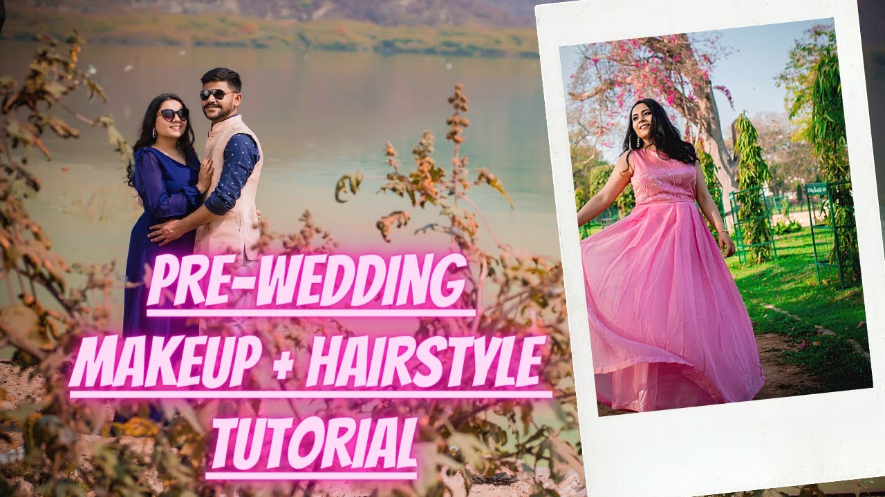 Krisha Wedding Series Episode - 1 | Indian Pre-Wedding Photoshoot Makeup + Hairstyle Tutorial |