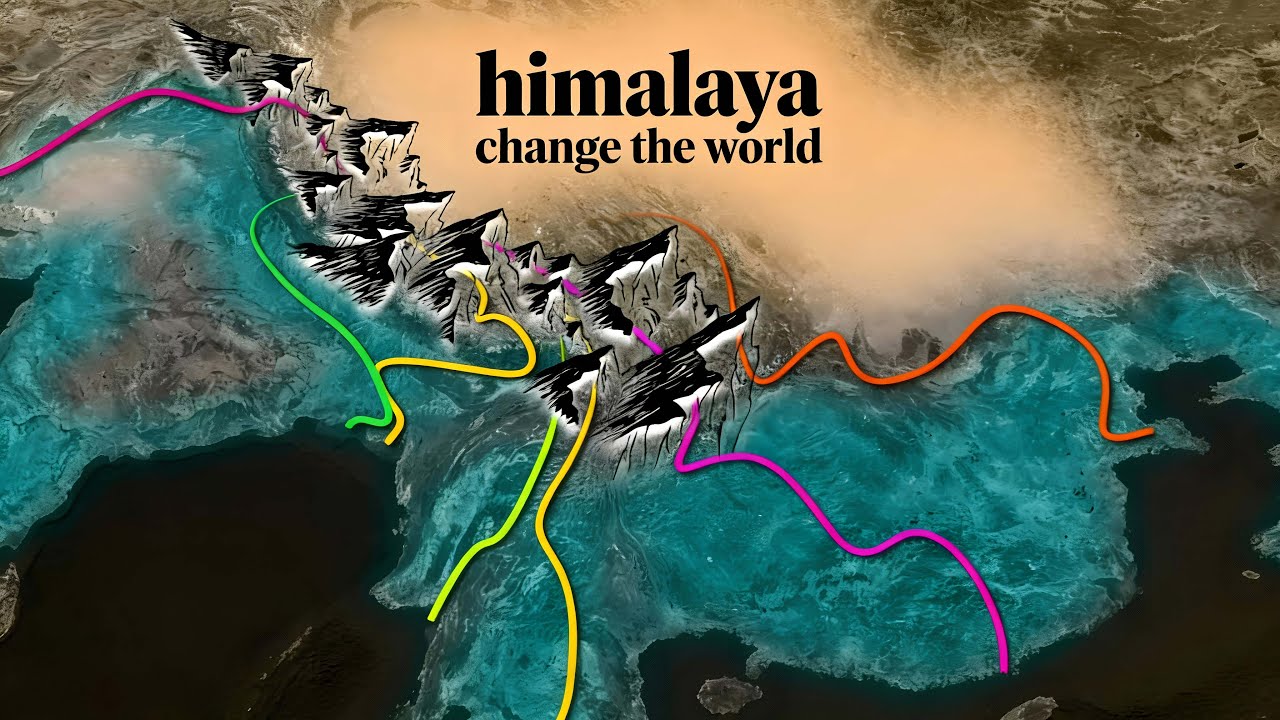 হিমালয়ের উত্থান 🧐 : পৃথিবীর জলবায়ু এবং ভূগোল বদলে দিলো যেভাবে ! 🥸 Formation of Himalaya.