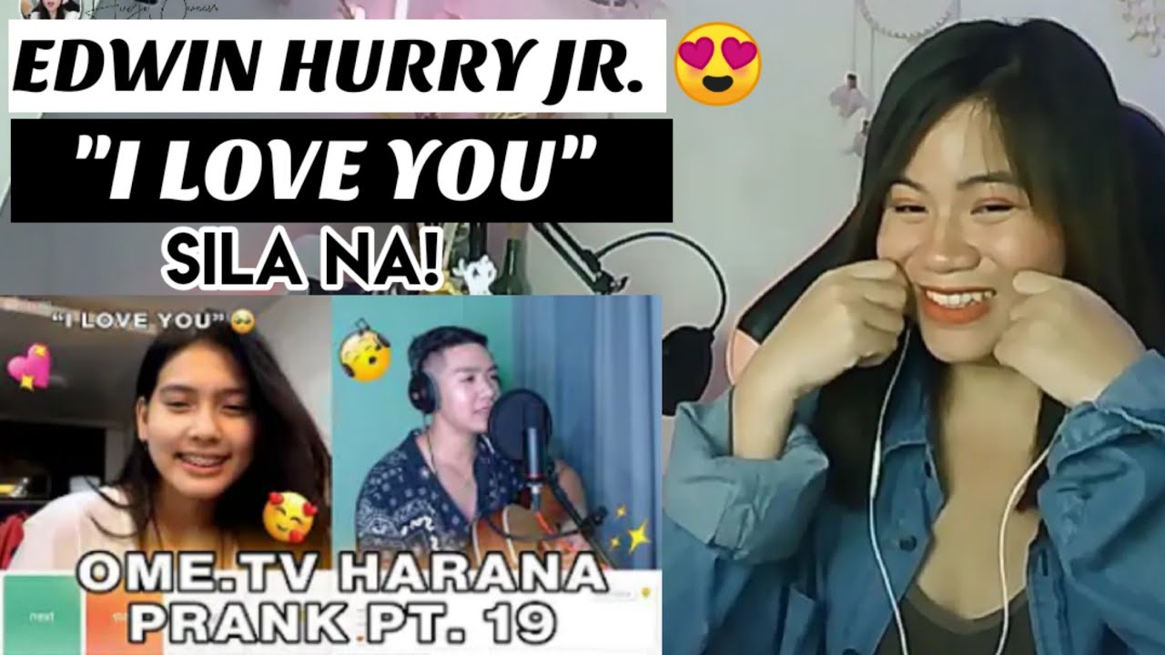 EDWIN HURRY JR. I OME.TV HARANA PRANK PART 19 (ILOCANA BEAUTY ✨) I REACTION VIDEO