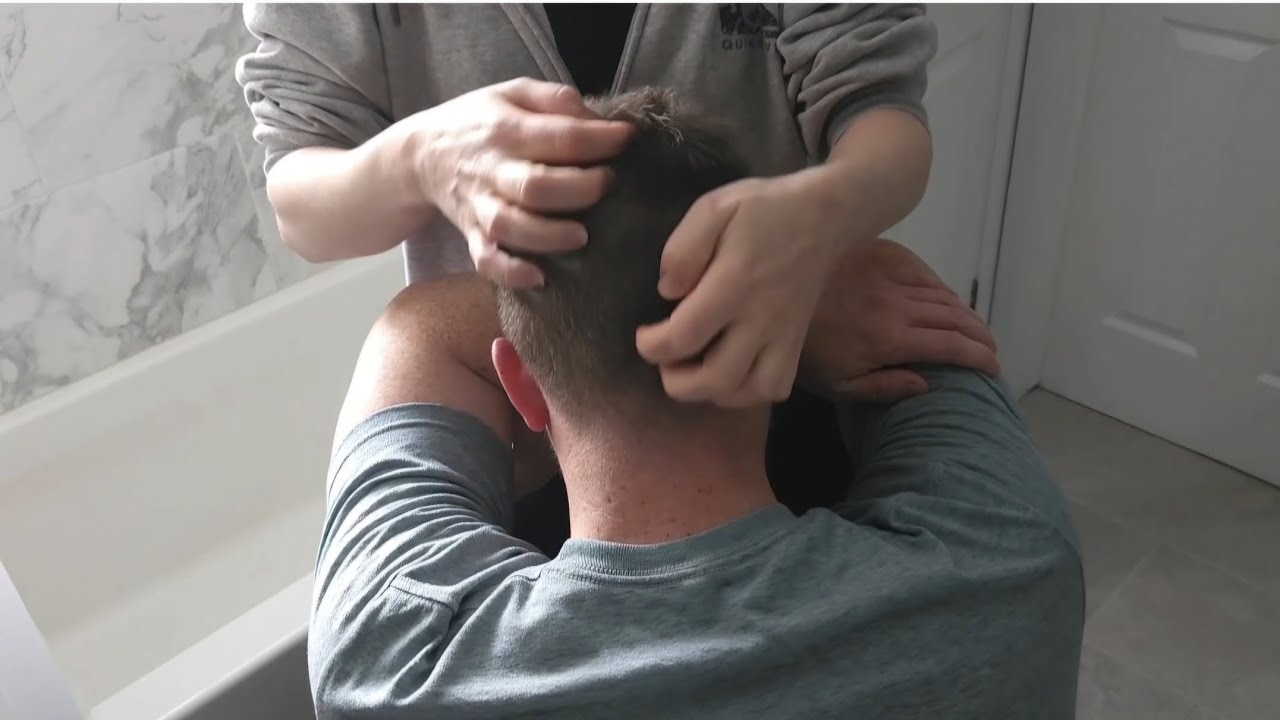 Aggressive Hard Relaxing Head Scratching And Rubbing ASMR Massage
