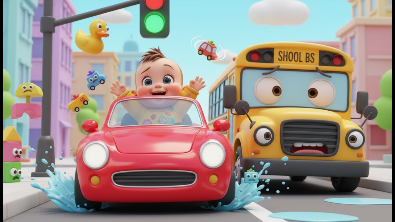 ¡Para! ¡Sigue! 🚦🎵 Canción Infantil Divertida de Movimiento y Acción para Niños