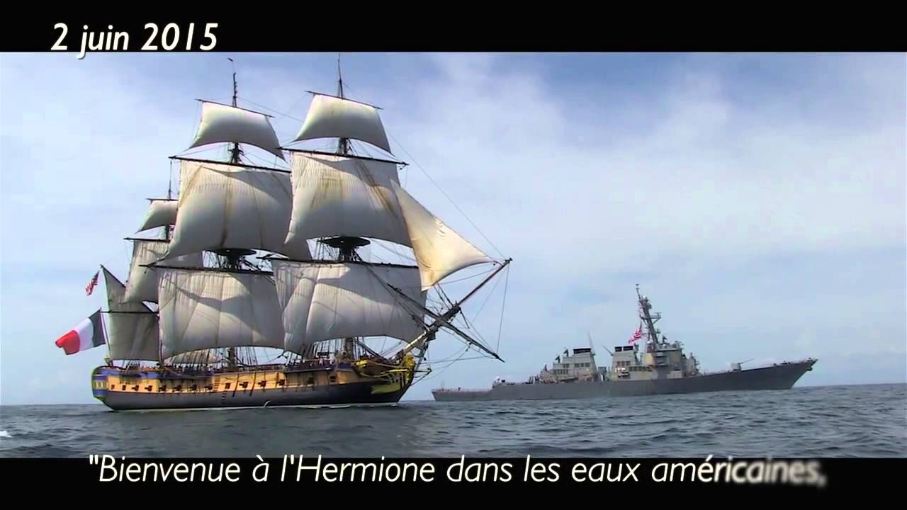 Le Grand Voyage de L'Hermione 2015