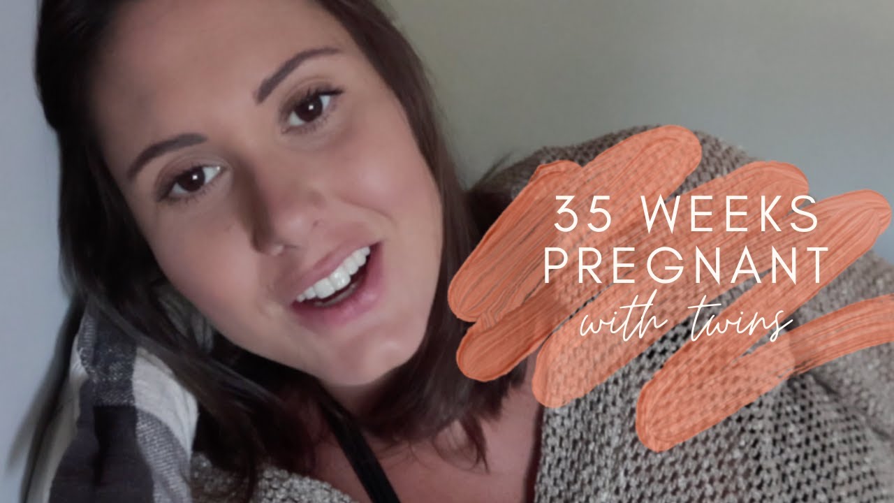 35 Weeks Pregnant with TWINS II Pregnancy Symptoms II Belly Update