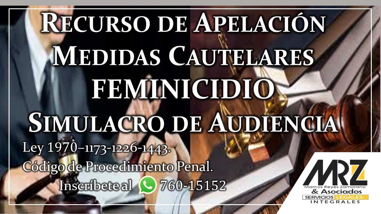 RECURSO APELACION INCIDENTAL FEMINICIDIO
