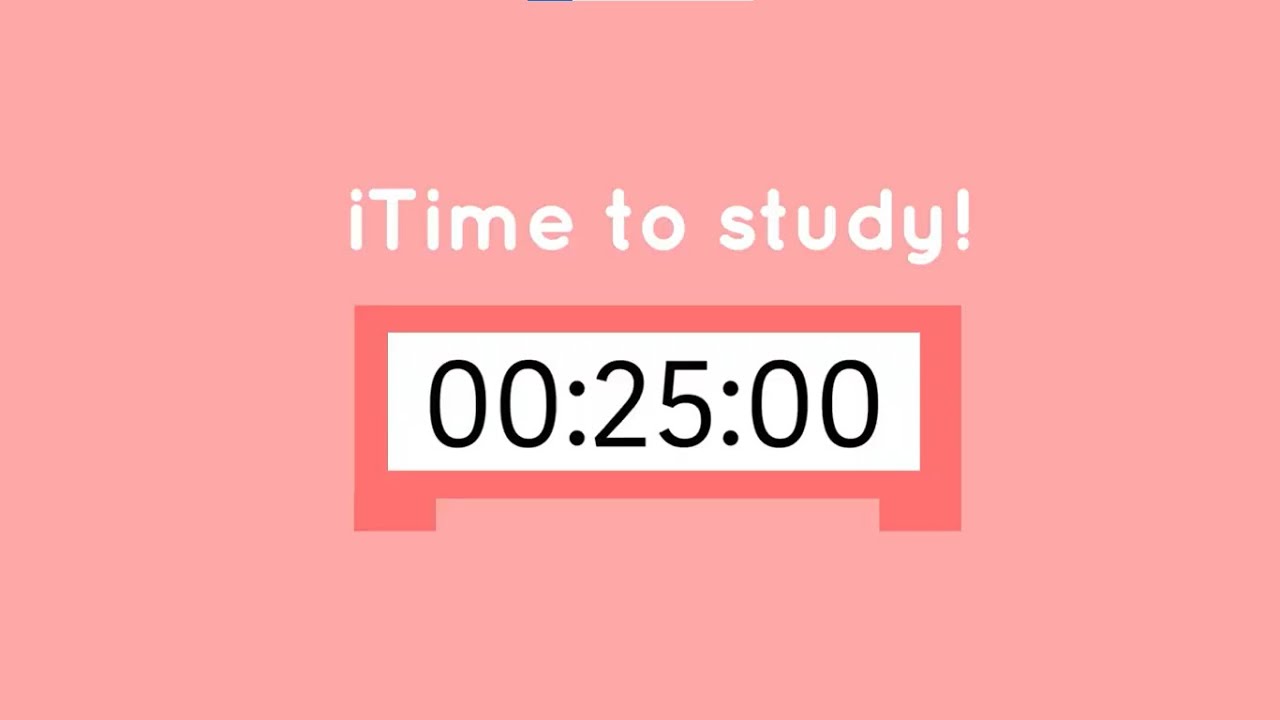 100-Minute Pomodoro Timer with Lofi Music ☕ | Deep Focus & Study