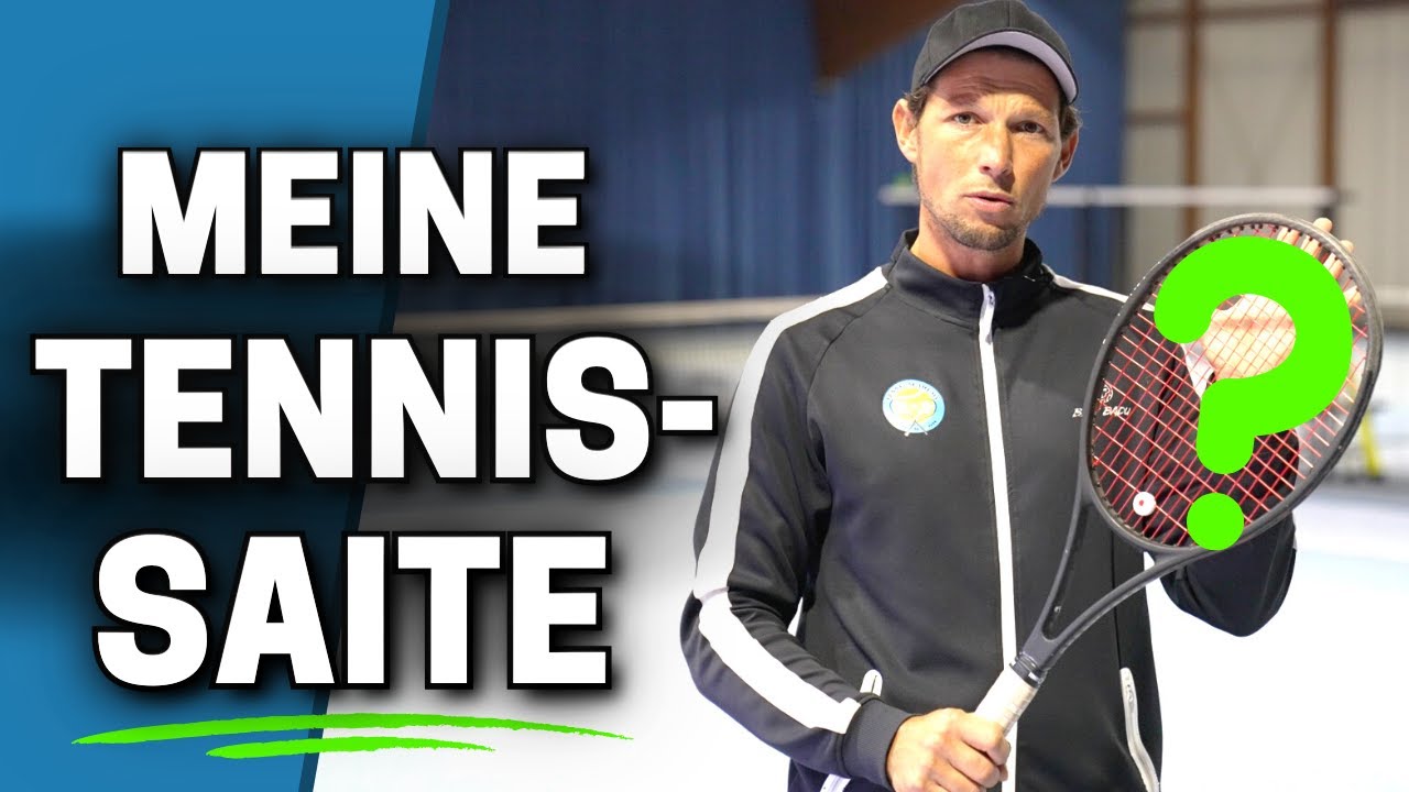TENNIS-SAITE - So bespanne ich meinen Schläger!