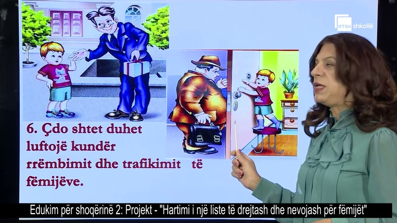 Projekt - Hartimi i një liste të drejtash dhe nevojash për fëmijë| Edukim për shoqërinë 2