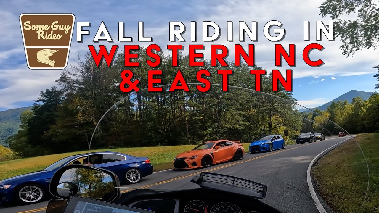 Blue Ridge Parkway, Cherahola Skyway, & the Foothills Parkway on a Goldwing