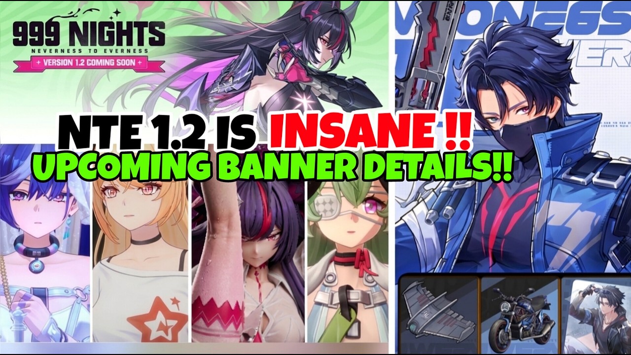 NTE INSANE 1.2 UPDATE | FREE PULLS & ANNULITH, NEW BANNER, QOL & MORE! [Neverness to Everness]