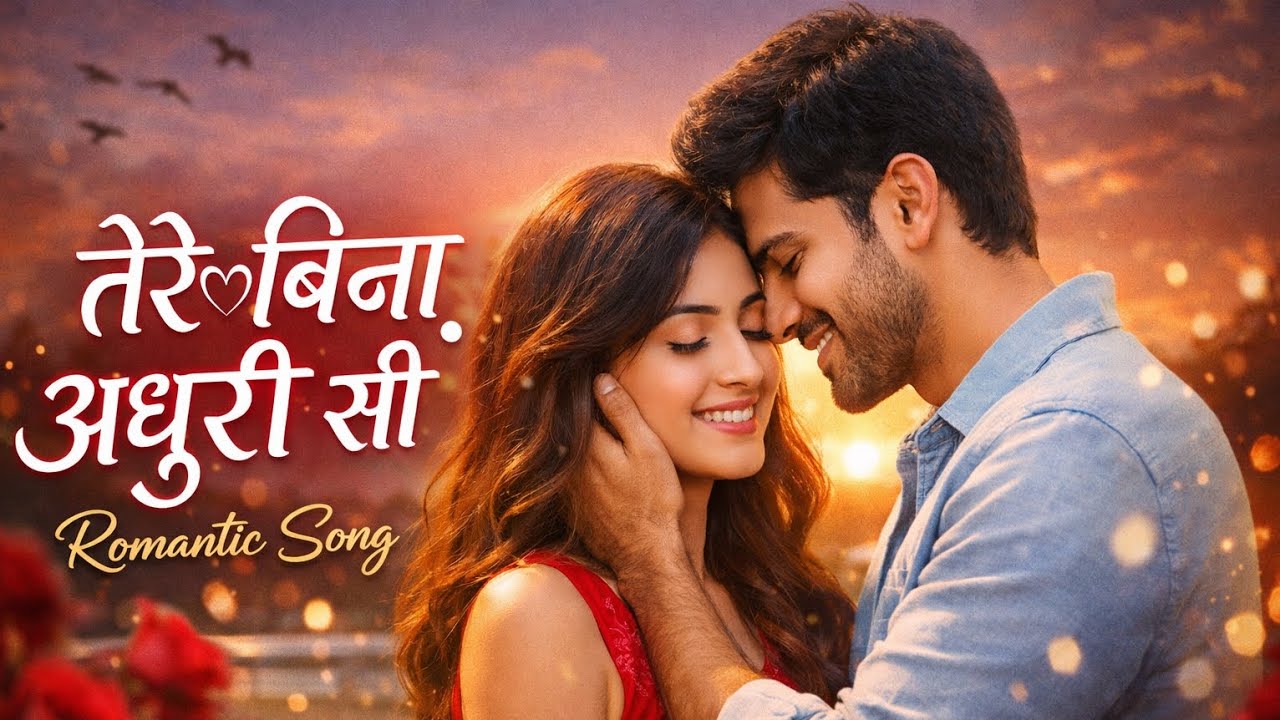 “Tere Bina Adhoori Si”(slowed reverb) romantic Hindi song..