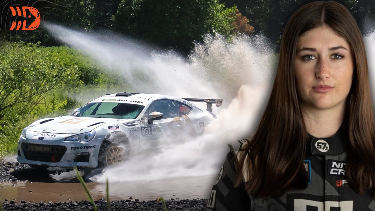 Lia Block Subaru BRZ FULL ONBOARD | Oregon Trail Rally 2023 SS16