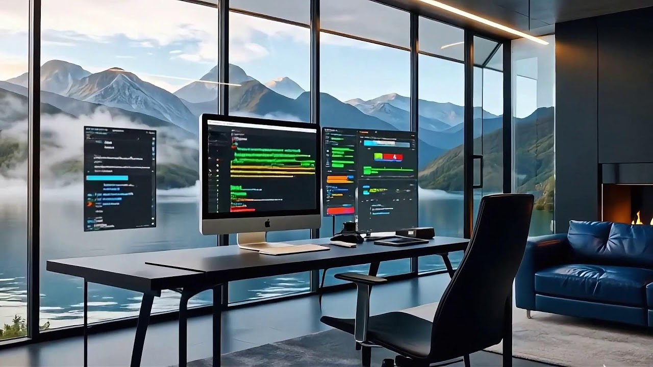 Deep Focus Music for Coding, Office & Study 💻🧠 High Productivity Soundscape