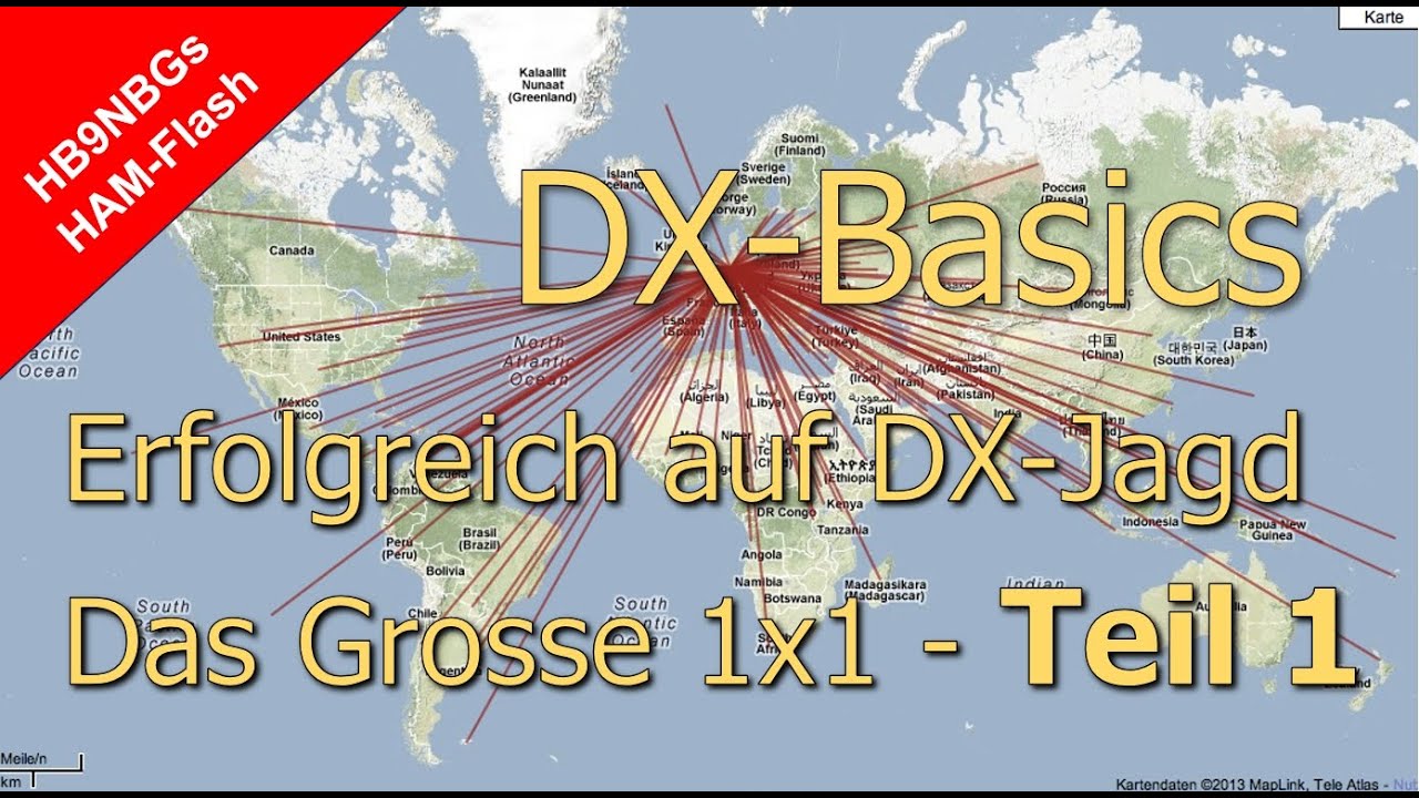 Erfolgreich auf DX-Jagd – Das Grosse 1x1. Teil 1