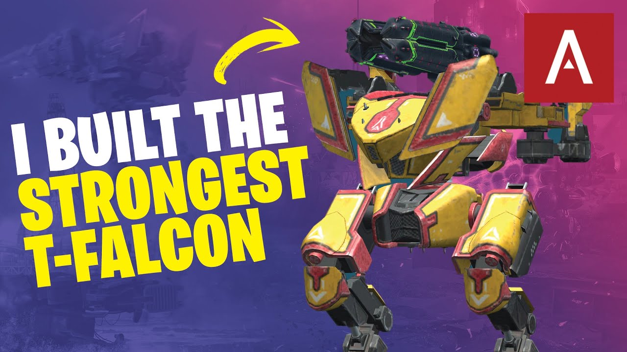 War Robots - Building the STRONGEST FALCON in the Game! WR Max Gameplay