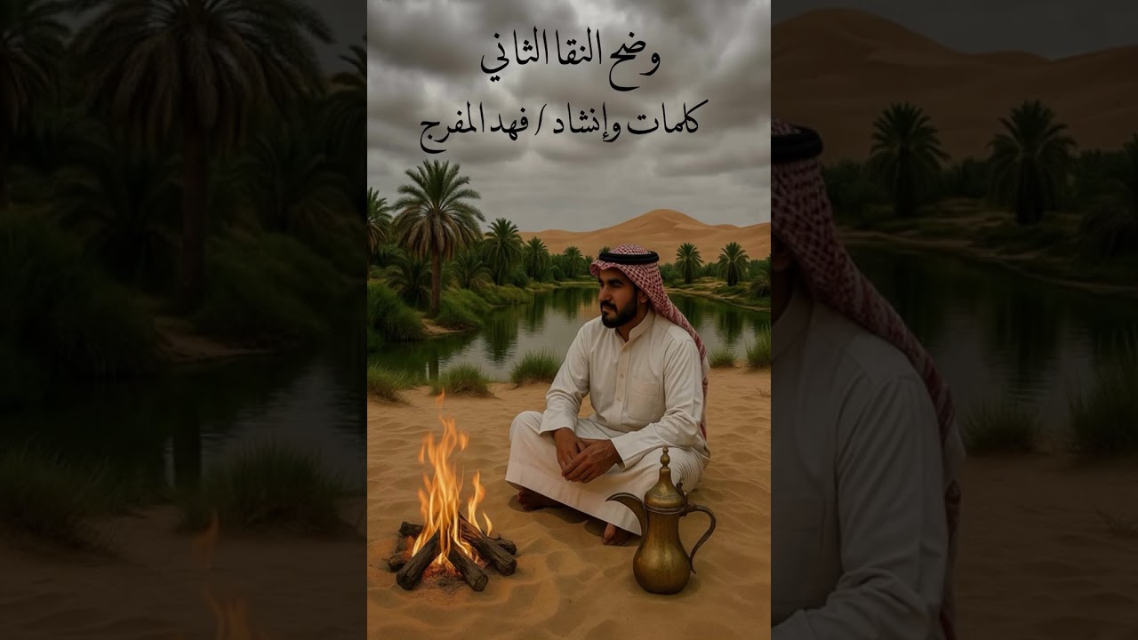 وضح النقا الثاني كلمات وإنشاد فهد المفرج