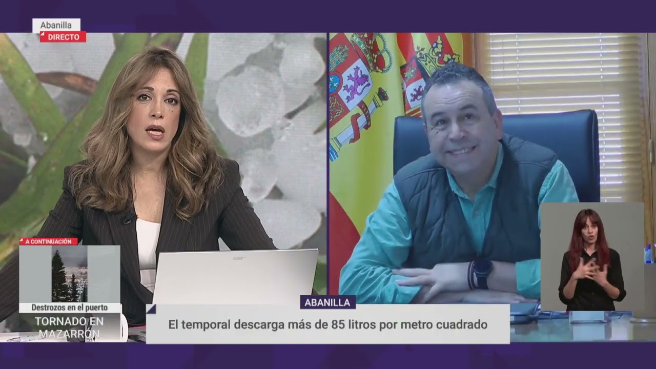 La granizada del domingo causa graves daños en Abanilla y deja caminos rurales intransitables | La 7