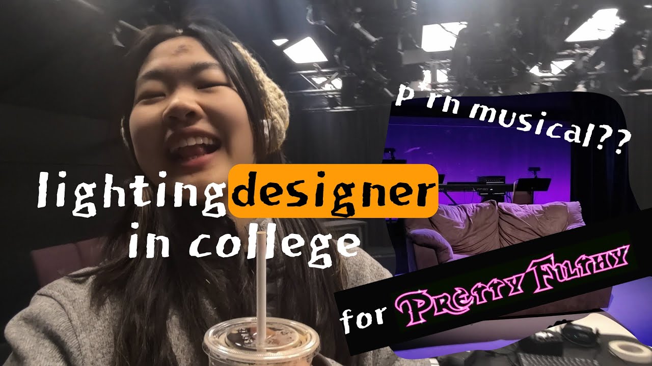 day in the life of a student lighting designer✨lighting for college musical