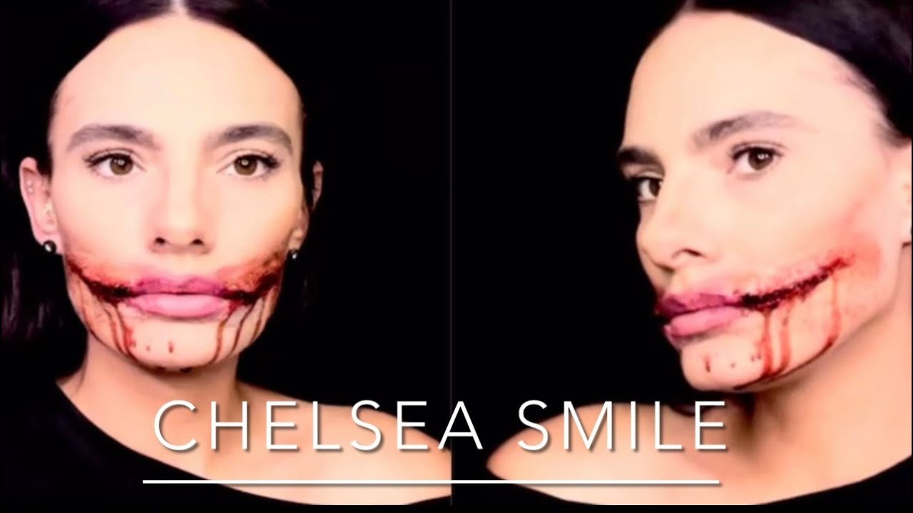 CHELSEA SMILE makeup SFX tutorial |maquillage sourire d’ange - latex tutorial #sfxartist #mua #sfx