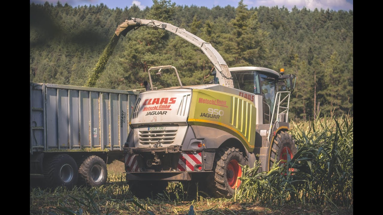 MAISHÄCKSELN 2018/ CLAAS JAGUAR/ JOHN DEERE/ MASSEY FERGUSON/ STEYR/ DJI