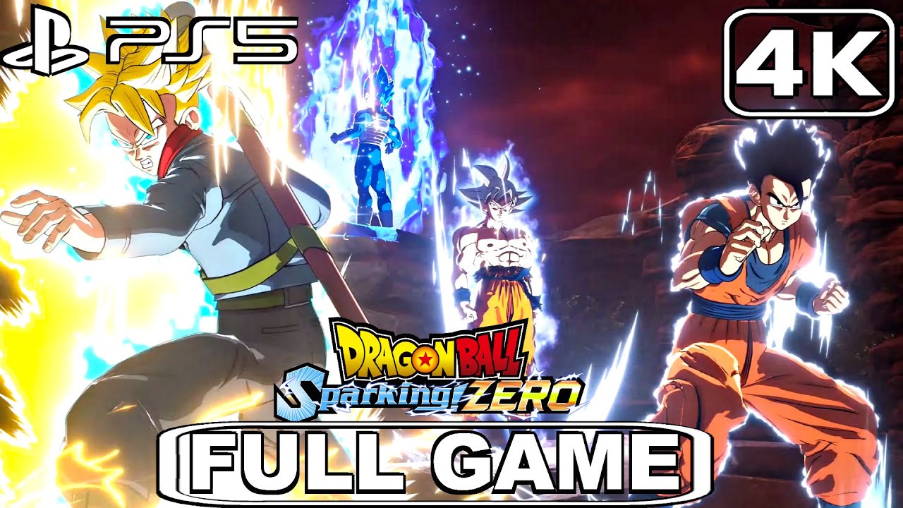 Dragon Ball Sparking Zero FULL GAME All Characters Episodes Saga's & Endings (PS5) 4K 60FPS