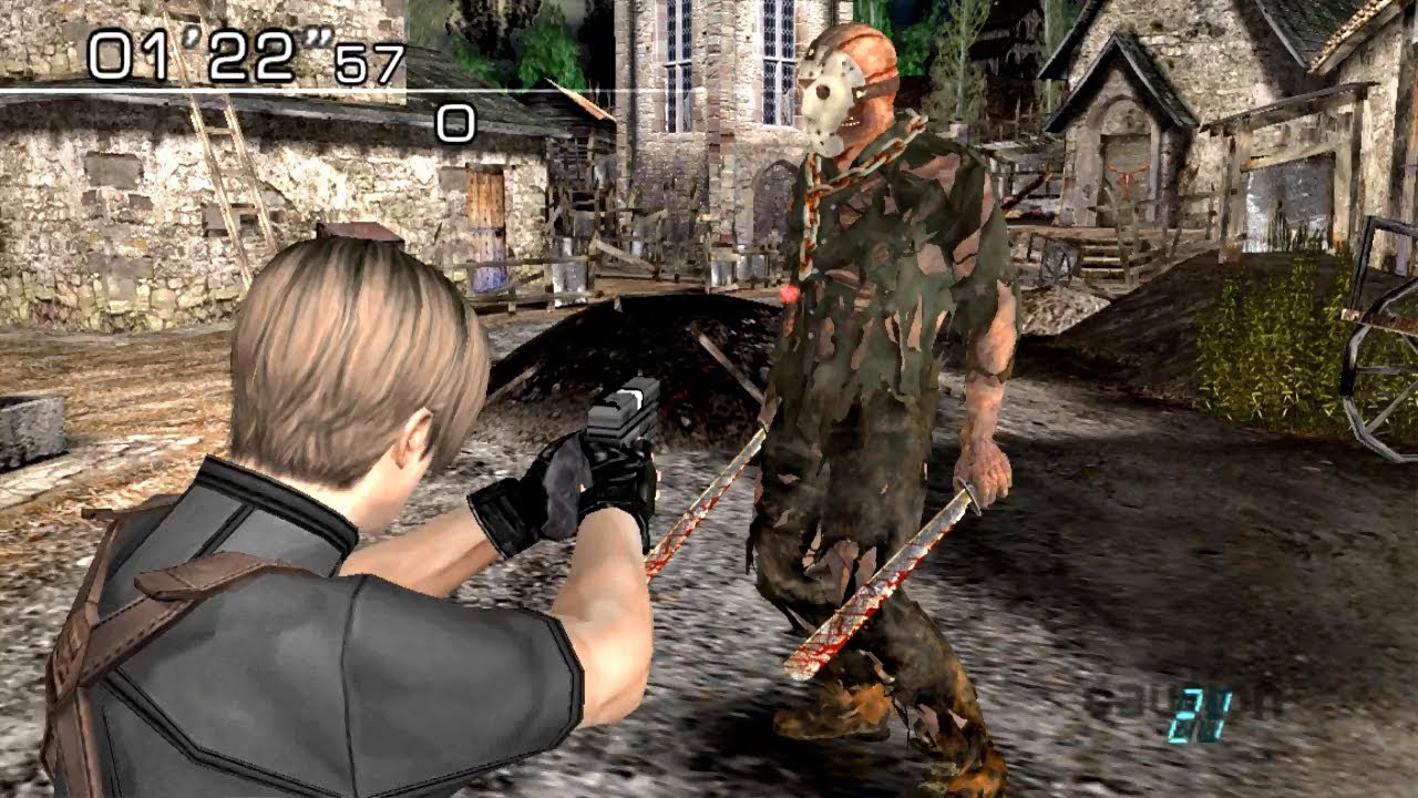 RE4 mod Jason Friday the 13th part VII