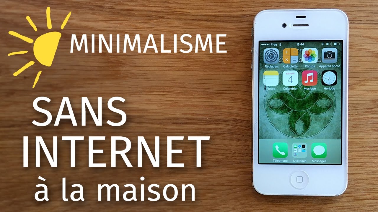 Smartphone et Internet minimalistes